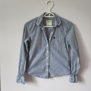 Abercrombie Kids striped dress shirt